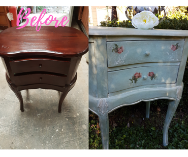 Restyled Bedside Table