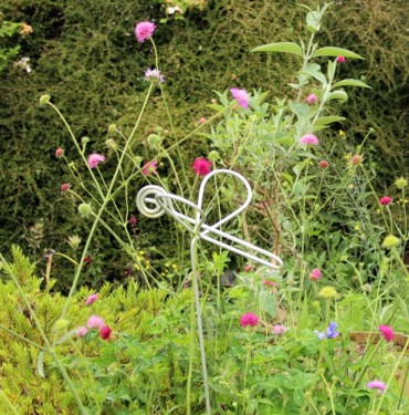 Butterfly Sculptures In Bug City Garden Small