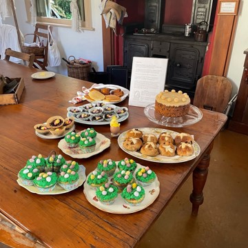 Easter Baking Display