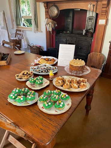Easter Baking Display