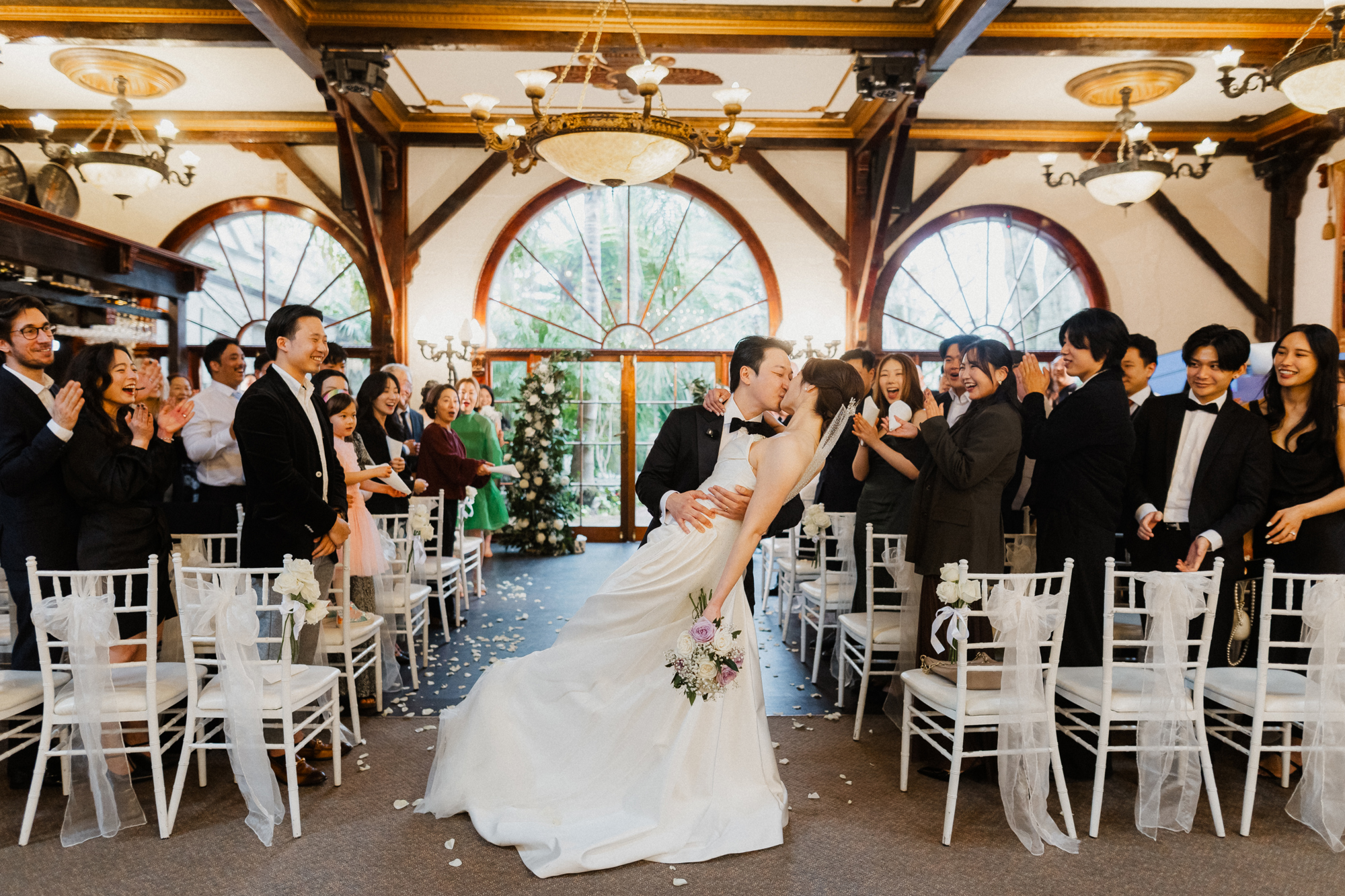 settlers indoor ceremony